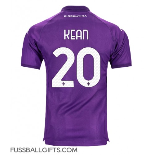 Fiorentina Moise Kean #20 Fußballbekleidung Heimtrikot 2024-25 Kurzarm